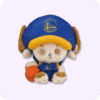 Tony Tony Chopper Golden State Warriors Version Plush